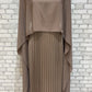 Abaya Cape Plissée