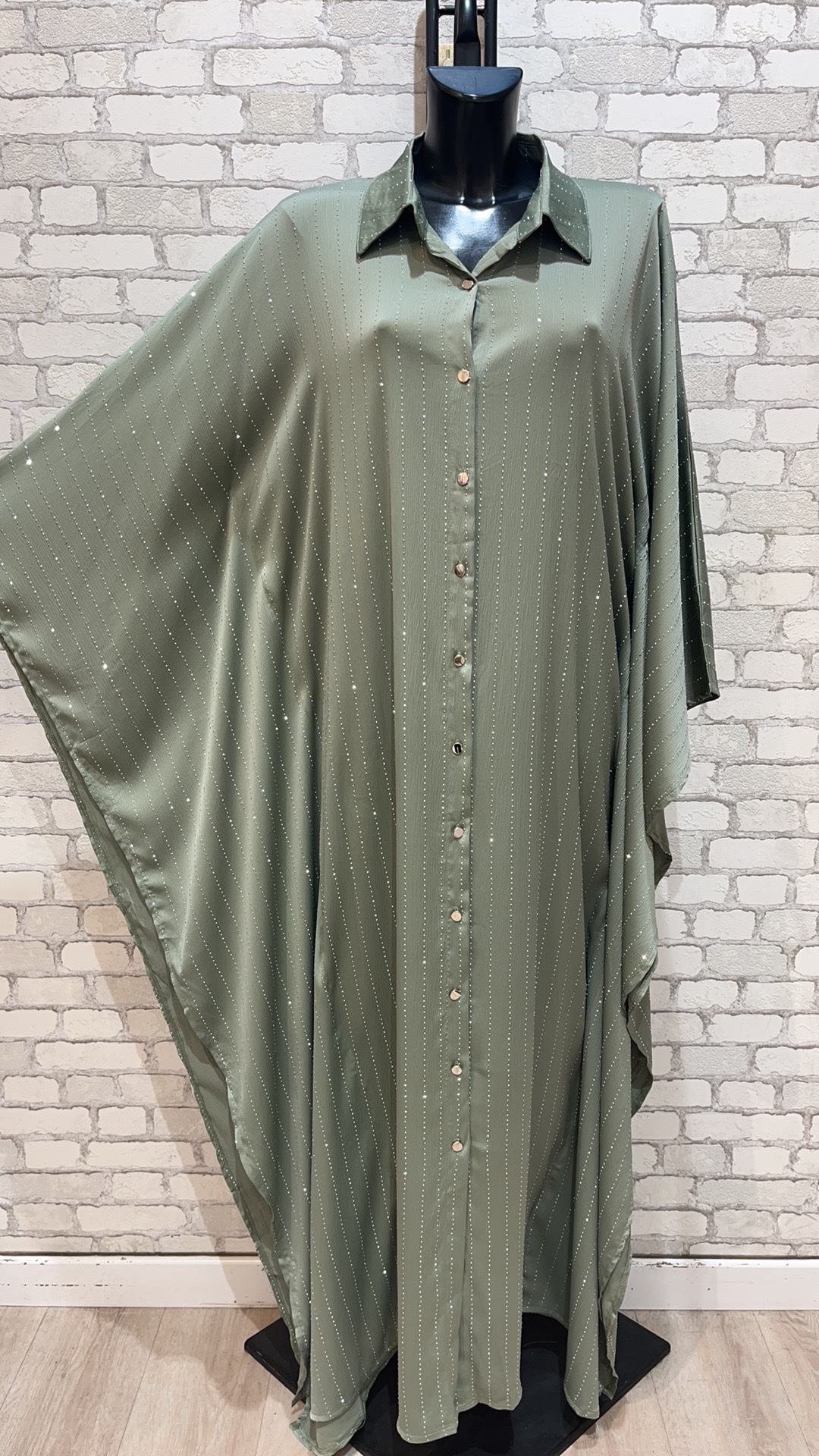 Abaya Chemise Pailletée