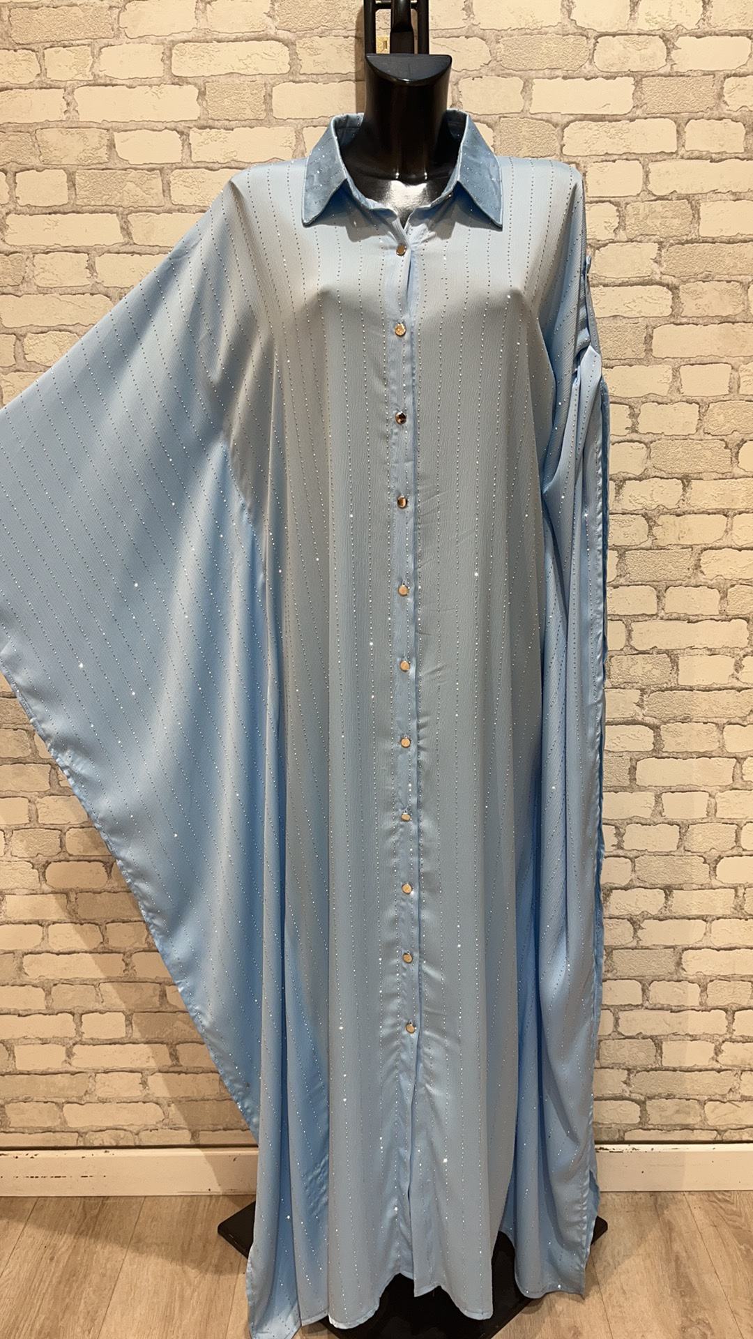 Abaya Chemise Pailletée