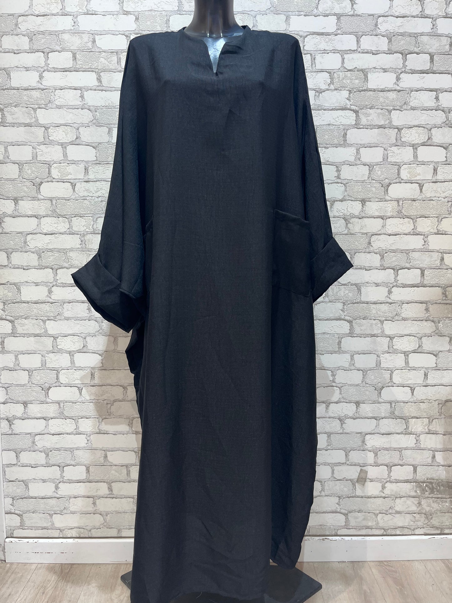 Abaya Effet Lin