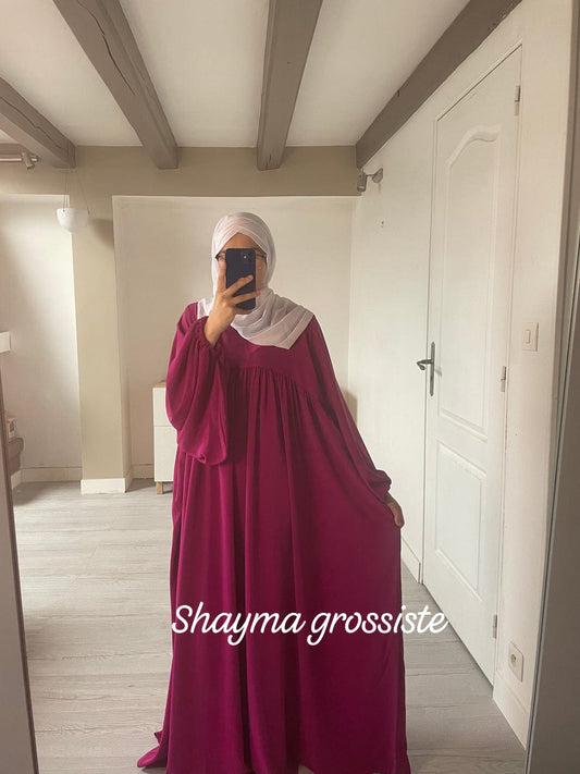 Abaya Indiana Soie de Médine GT