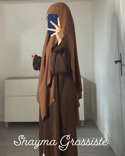 Khimar simple - Soie de médine